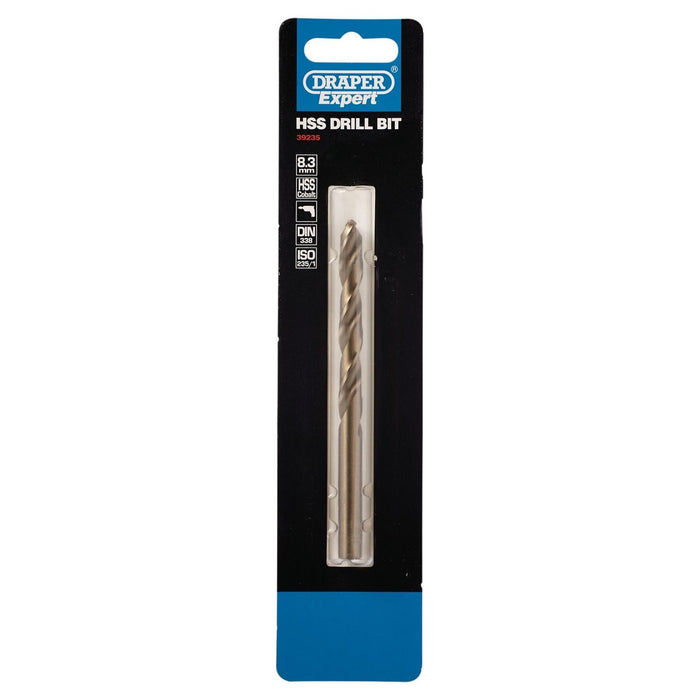 Draper HSS Cobalt Drill Bit, 8.3mm 39235 Draper - Town Tools 