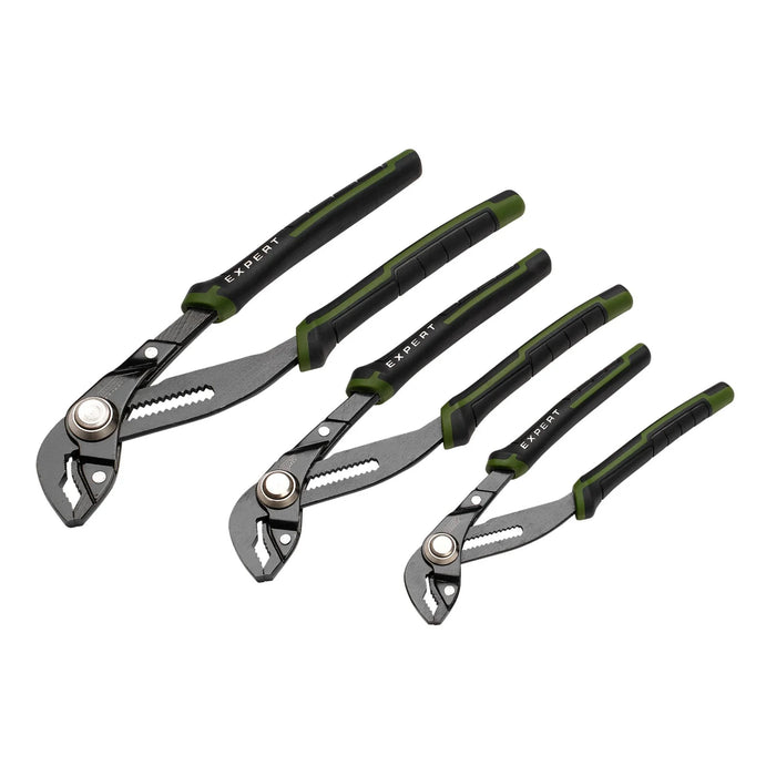 Draper Expert Quick Release Water Pump Pliers Set (3 Piece) - PL-EX/QRWPP-SET