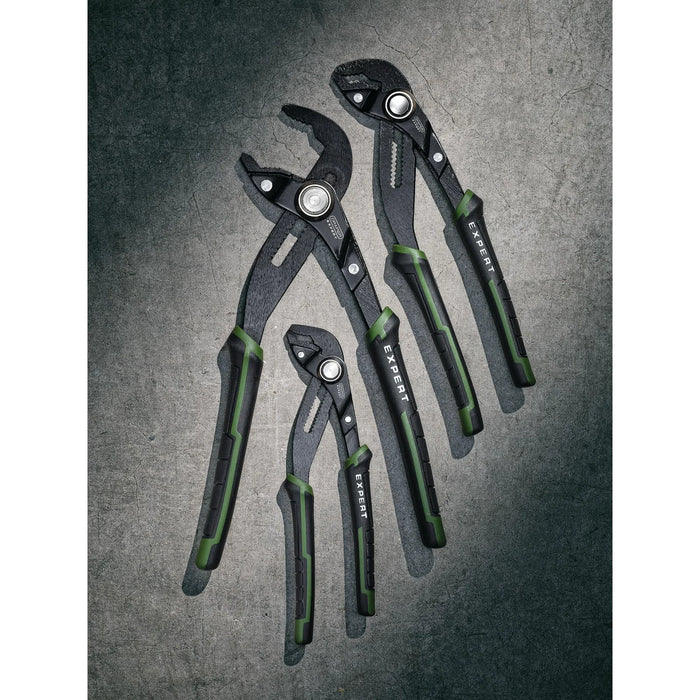 Draper Expert Quick Release Water Pump Pliers Set (3 Piece) - PL-EX/QRWPP-SET