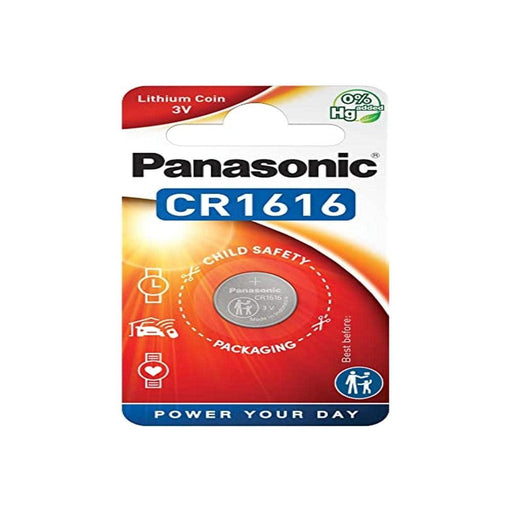 Connect Panasonic Coin Cell Battery CR1616 1pc 36905 Tool Connection - Town Tools 