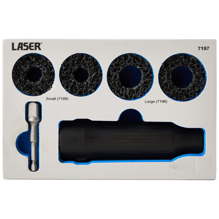 Laser Hub Cleaning Tool Set 6pc 7197 Laser - Town Tools 