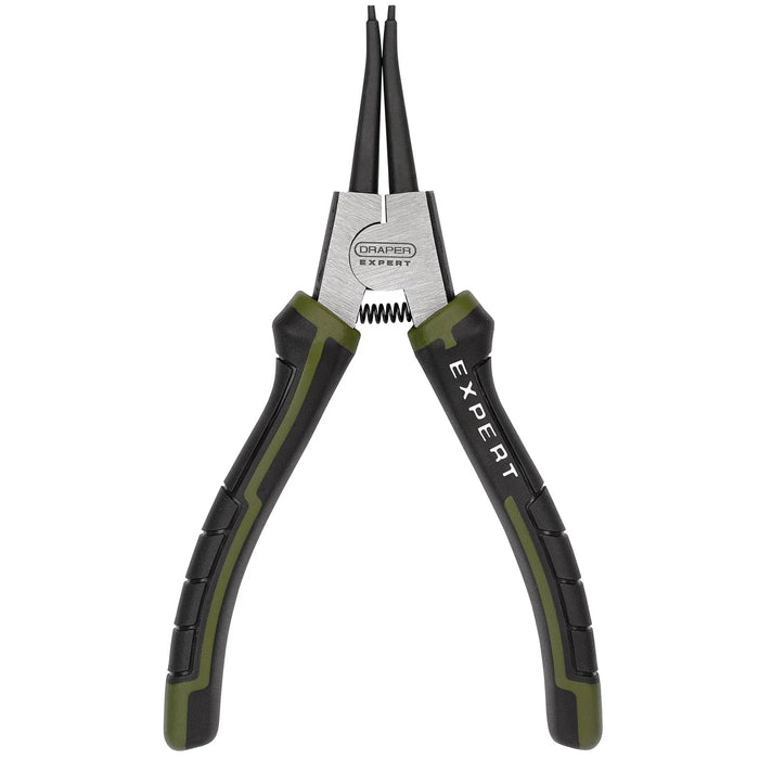 Draper Expert Straight Internal Circlip Pliers, 180mm - PL-EX/STICP-180