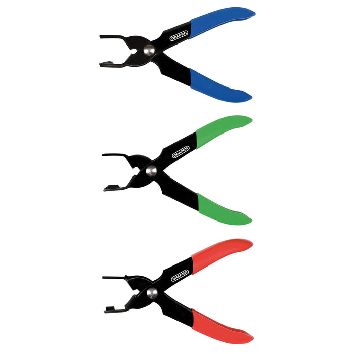 Draper Coolant and Fuel Pipe Pliers Set (3 Piece) - CFPP