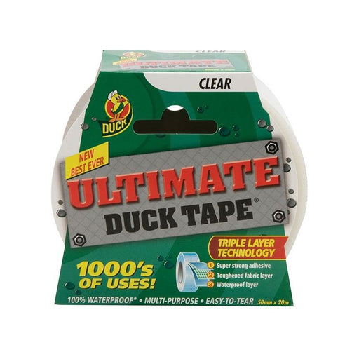 Shurtape Duck Tape® Ultimate 50mm x 20m Clear Shurtape - Town Tools