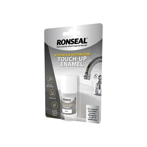 Ronseal Kitchen & Bathroom Touch-Up Enamel 10ml Ronseal - Town Tools