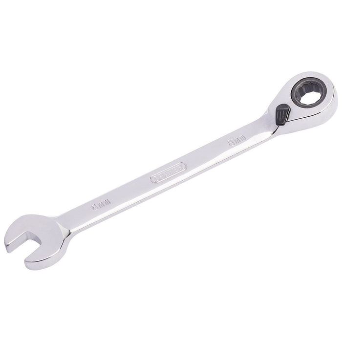 Draper HI-TORQ Metric Reversible Ratcheting Combination Spanner, 8mm Draper - Town Tools 