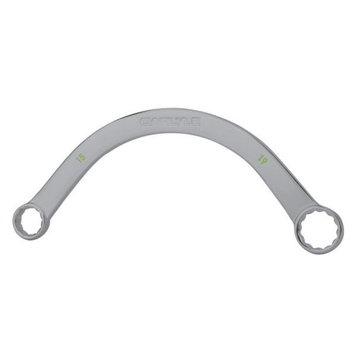 Carlyle Tools 12 Pt 15mm X 19mm Half Moon Wrench - image 1