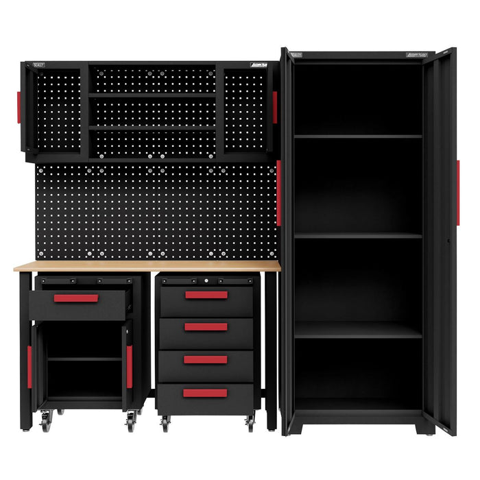 American Pro Complete Garage Storage System with 2 Mobile Trolleys APMS12OP American Pro - Town Tools 