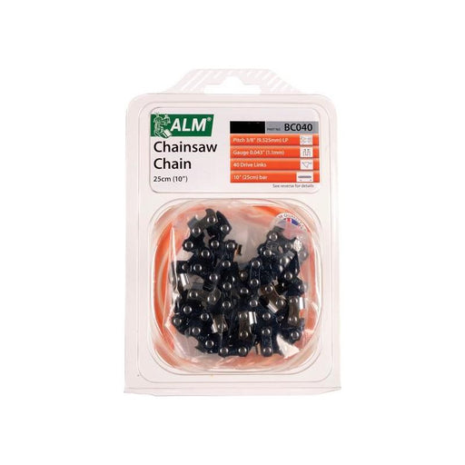 Alm Manufacturing BC040 Chainsaw Chain 3/8in x 40 links - Fits 25cm Bars ALM Manufacturing - Town Tools