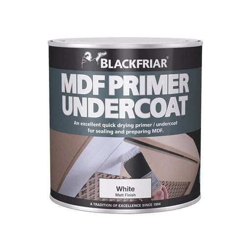 Blackfriar Quick Drying MDF Acrylic Primer Undercoat 1 litre Blackfriar - Town Tools