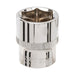 Silverline Socket 1/2" Drive 6pt Metric 23mm Silverline - Town Tools 