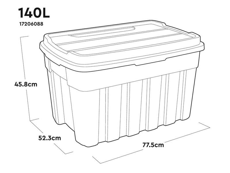 Keter Tuff Tote 140 litre Keter - Town Tools