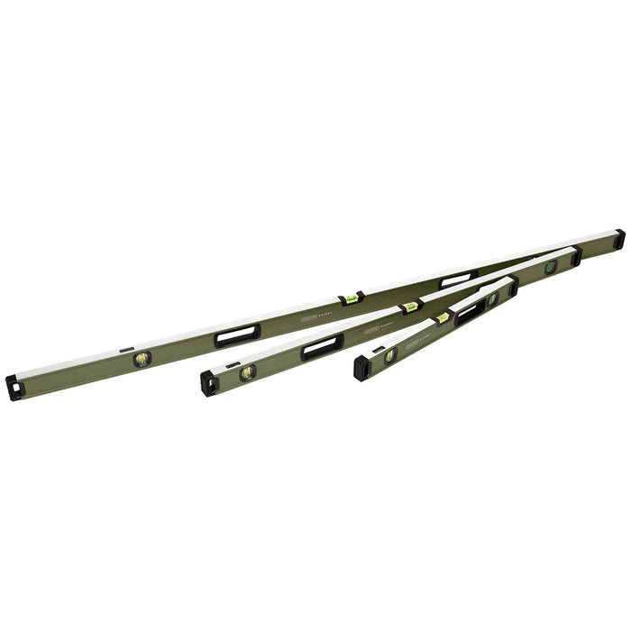 Draper Expert Box Spirit Level with Handle Set (3 Piece) - EBSLS1H