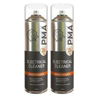 2 x PMA Electrical Contact Cleaner Quick Drying Professional Aerosol 500ml ELCLE
