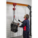 Sealey Portable Adjustable Gantry Crane with Geared Trolley Combo 1 Tonne Sealey - Town Tools 