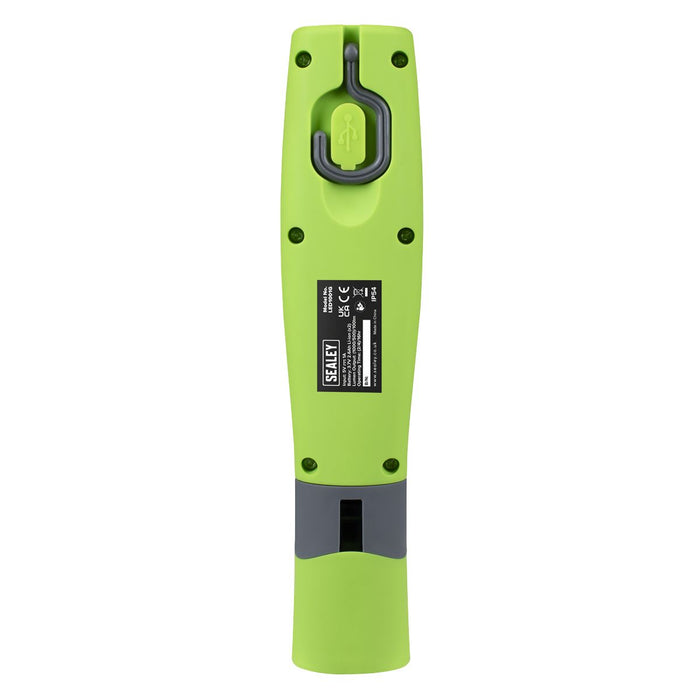 Sealey LED Twist Rechargeable Inspection Light 8W COB & 1W SMD LED1001G Sealey - Town Tools 
