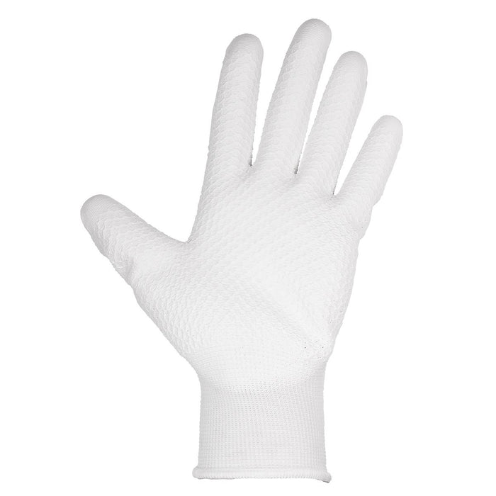 Worksafe Worksafe White Precision Grip Gloves, Large - Box of 120 Pairs Worksafe - Town Tools 