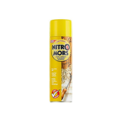 Nitromors Craftsman's Paint, Varnish & Lacquer Remover 500ml Aerosol Nitromors - Town Tools