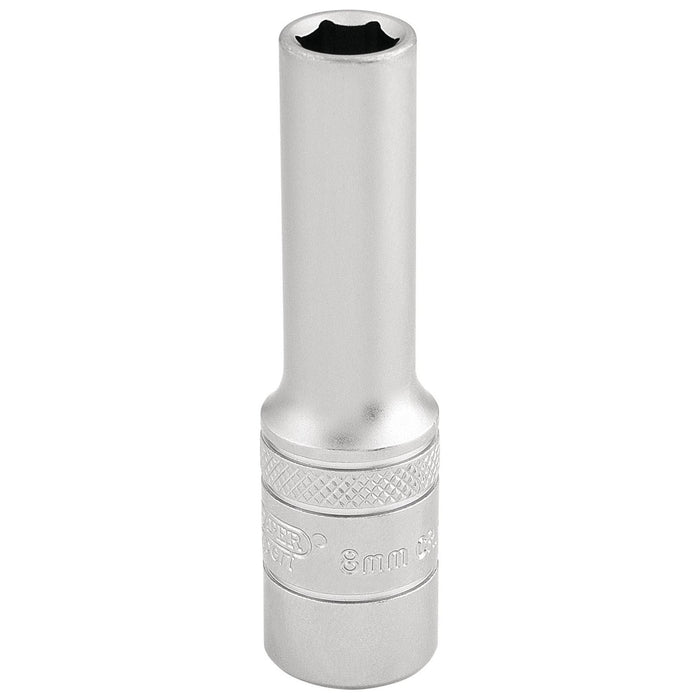 Draper 6 Point Metric Deep Socket, 3/8" Sq. Dr., 8mm 16578 Draper - Town Tools 