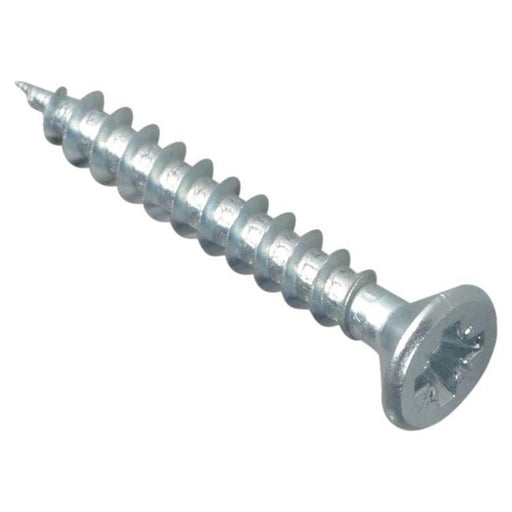 Forgefix Multi-Purpose Pozi Compatible Screw CSK ST ZP 4 x 30mm Box 200 ForgeFix - Town Tools