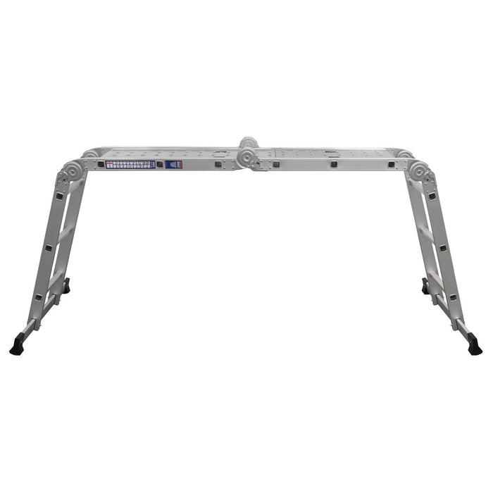 Sealey Folding Platform Ladder 4-Way Aluminium - BS EN 131 AFPL1 Sealey - Town Tools 