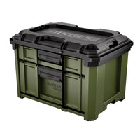 BUNKER Load-Up Stacking 2 Drawer Tool Box, 570mm - B600-2DTB