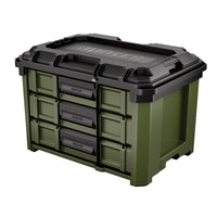 BUNKER Load-Up Stacking 3 Drawer Tool Box, 570mm - B600-3DTB