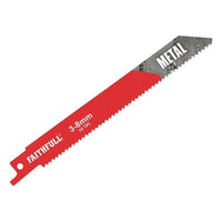 Faithfull S918H Sabre Saw Blade Metal 150mm 10 TPI (Pack of 5)