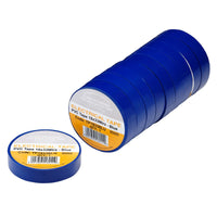 Non-Branded Blue PVC Electrical Insulation Tape, 19mm x 33m (Pack of 10)