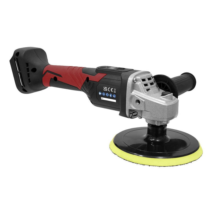 Sealey Cordless Rotary Polisher150mm 20V SV20 Series Body Only CP20VRP Sealey - Town Tools 