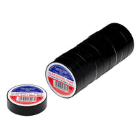 Non-Branded Black PVC Electrical Insulation Tape, 19mm x 20m (Pack of 10)