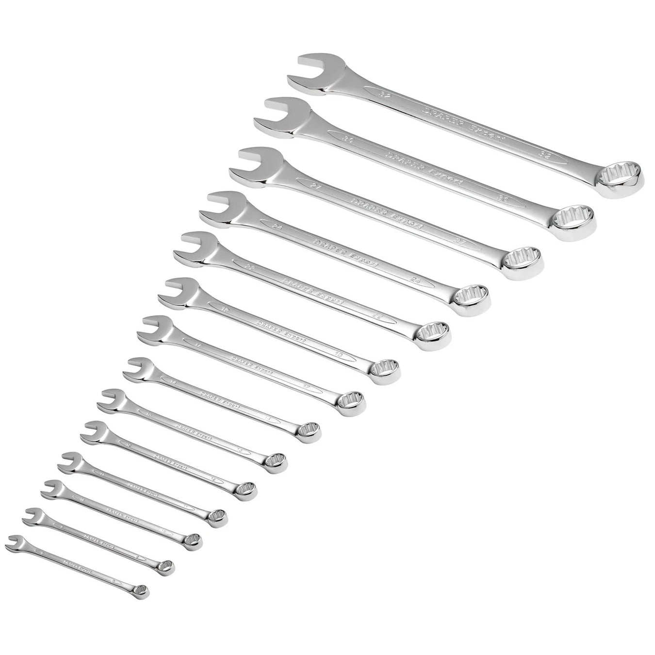 Draper Expert HI-TORQ® Metric Combination Spanner Set (14 Piece) - 8220/14/MM - image 1