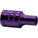 Sealey 1/4"Dr Coloured Socket 4mm (Light Purple)