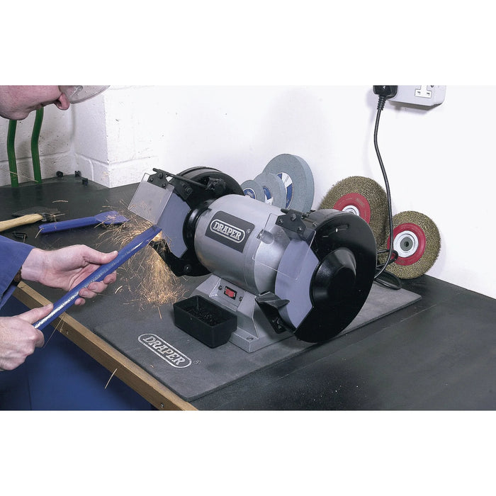 Draper Heavy Duty Bench Grinder, 200mm, 550W - GHD200