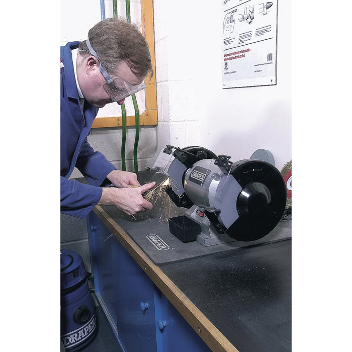 Draper Heavy Duty Bench Grinder, 200mm, 550W - GHD200