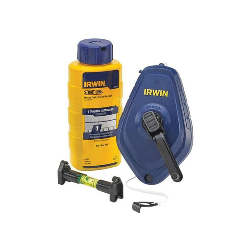 Irwin® Strait-Line® Chalk Line, Chalk & Level Set IRWIN® STRAIT-LINE® - Town Tools