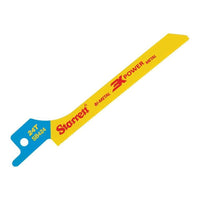 Starrett SB424-5 Bi-Metal Reciprocating Blade, Metal Scroll 100mm 24 TPI (Pack 5)
