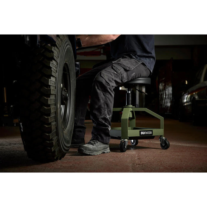 BUNKER Adjustable Work Stool - AHDSSTL