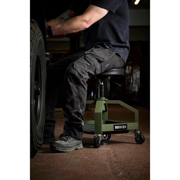 BUNKER Adjustable Work Stool - AHDSSTL