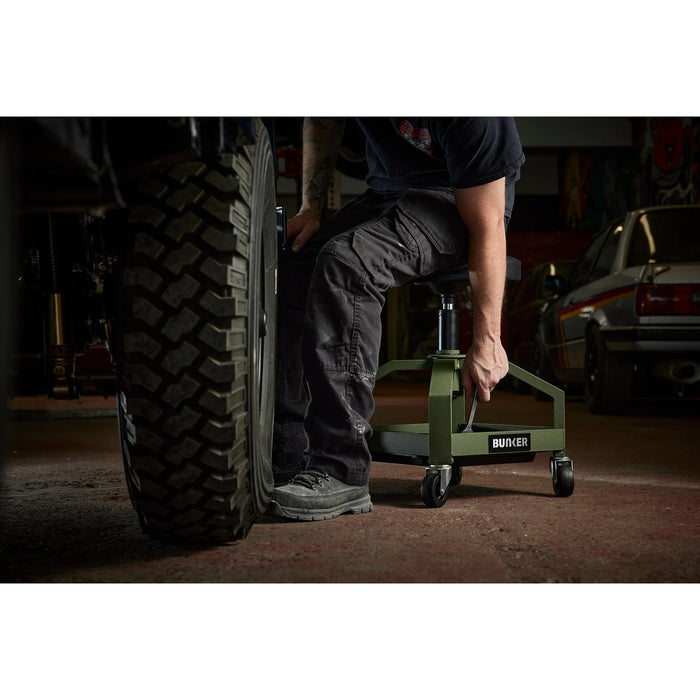 BUNKER Adjustable Work Stool - AHDSSTL