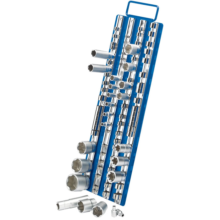 Draper Socket Retaining Bar Carrier, 1/4", 3/8" & 1/2" Sq. Dr. - ST80B