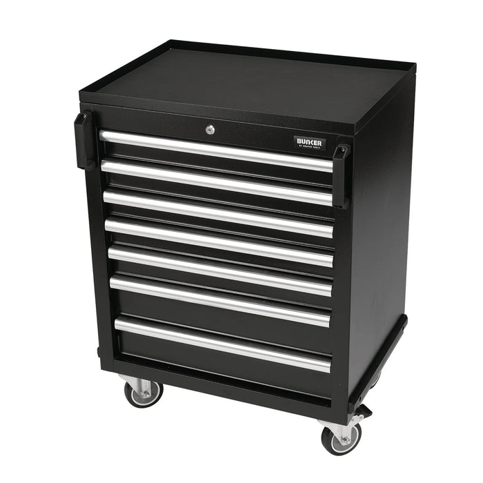 BUNKER Modular Mobile Cabinet, 7 Drawer, 646mm - MS400-7T