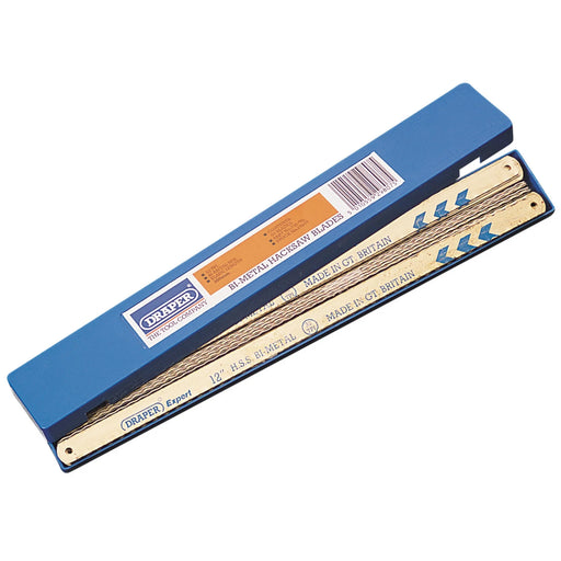Draper Expert Bi-Metal Hacksaw Blades, 300mm, 32tpi (Box of 50) - 736/50
