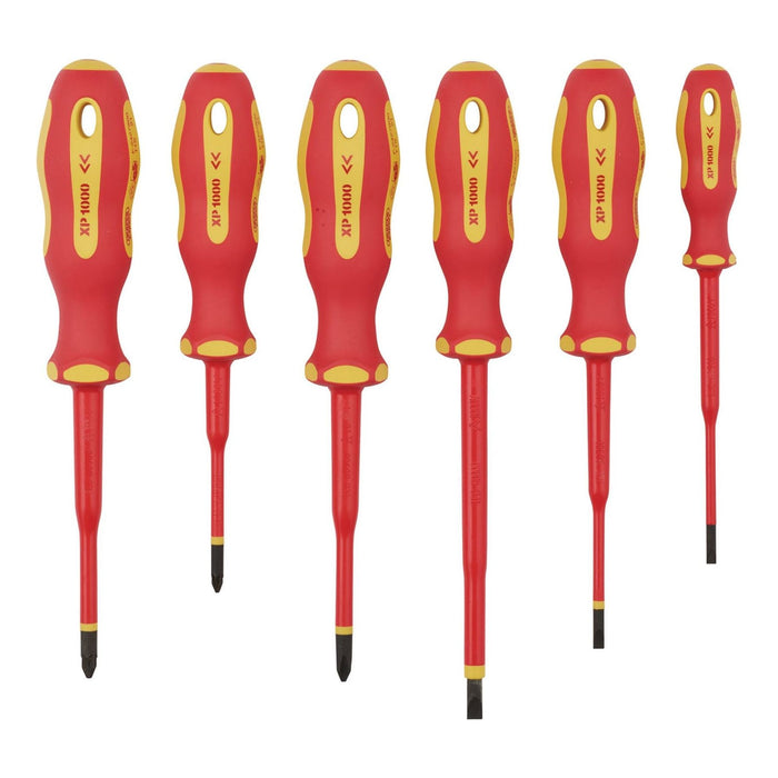 Draper XP1000 VDE Slimline Screwdriver Set (6 Piece) 02167