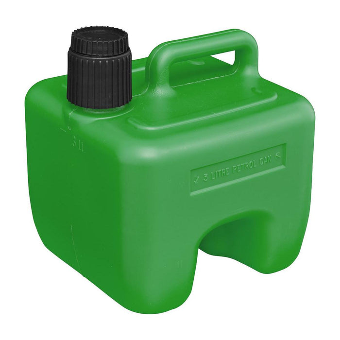 Sealey Stackable Fuel Can 3L Green JC3G Sealey - Town Tools 