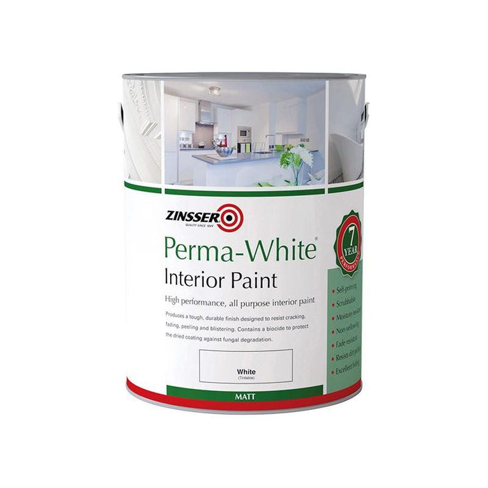 Zinsser Perma-White® Interior Paint Matt 1 litre Zinsser - Town Tools