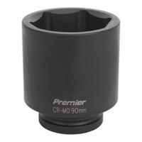 Sealey Impact Socket 90mm Deep 1"Sq Drive IS190D