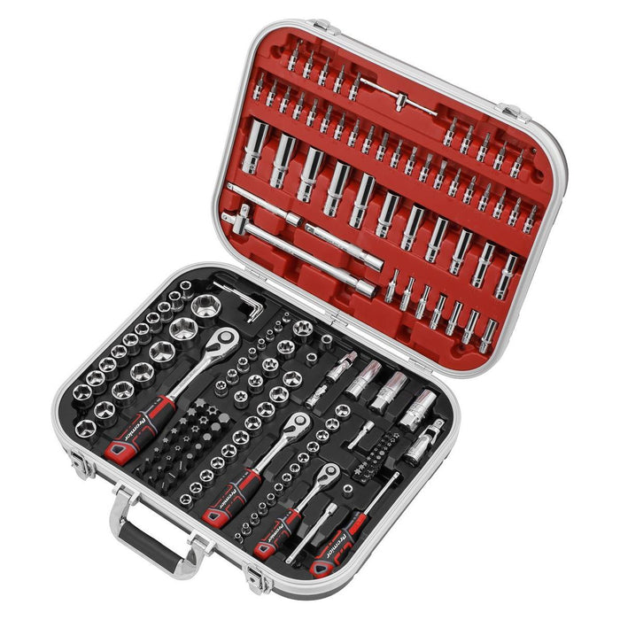 Sealey Premier Premier Socket Set 1/4", 3/8" & 1/2"Sq Drive 172pc AK7981 Sealey Premier - Town Tools 