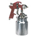 Sealey HVLP Suction Feed Spray Gun 1.7mm Set-Up HVLP740 Sealey - Town Tools 