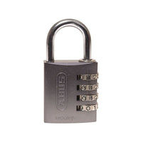 Abus Mechanical 145/40 40mm Aluminium Combination Padlock Titanium 49551